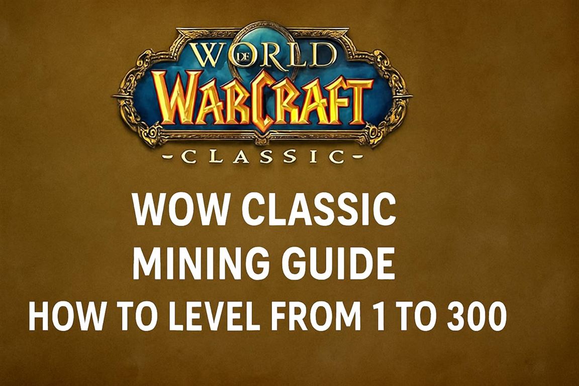 Wow classic mining guide - how to level from 1 to 300