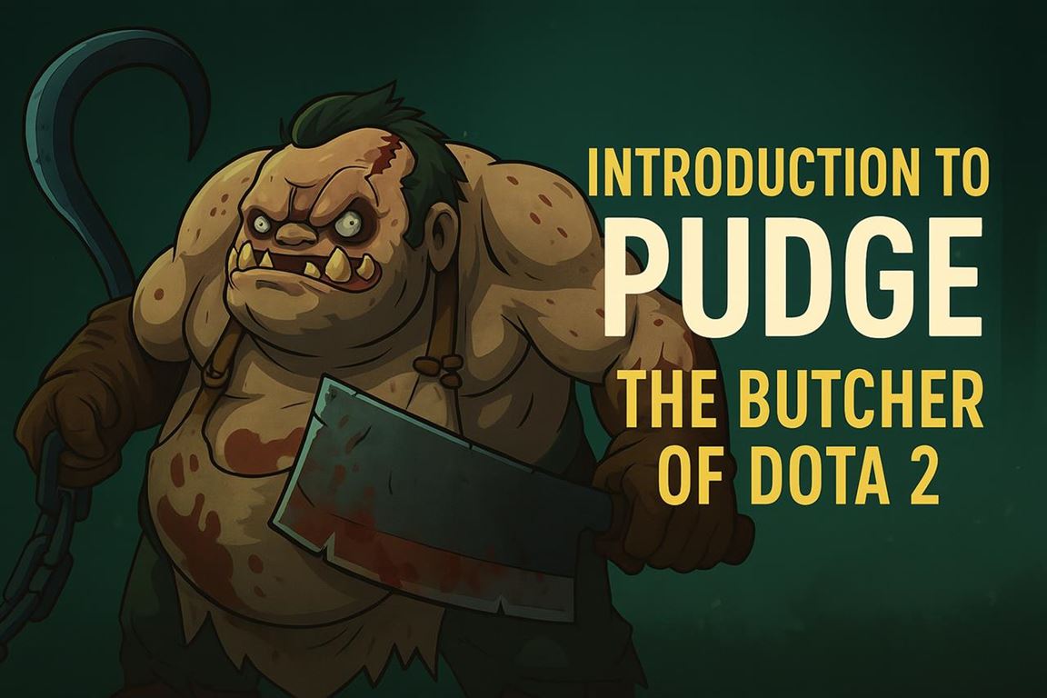 Introduction to pudge - the butcher of dota 2